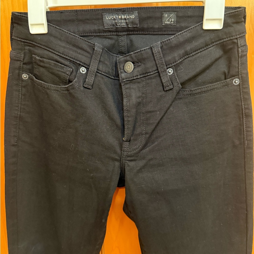 Lucky Brand Women's Black Sweet Boot Cut Jeans